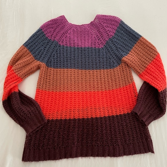 American Eagle color block sweater - Picture 3 of 4